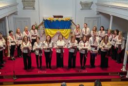 Message of strength and hope shared at concert marking fourth anniversary of war in Ukraine Message of strength and hope shared at concert marking fourth anniversary of war in Ukraine