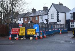Residents 'muddling through chaos' during Thames Water works in Clewer Hill Road