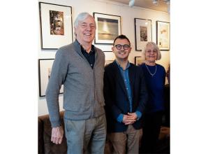 Windsor MP Jack Rankin visits photographic exhibition at The Old Court