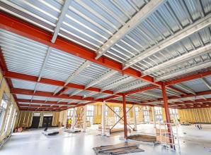 Work underway to build new multi-use hall at The Piggott School