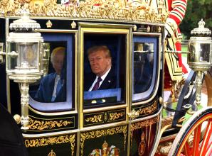 Donald Trump: Windsor state visit begins as eyes of the world watch on