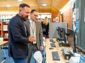 Amazon donates 100 digital devices to boost tech access in RBWM libraries