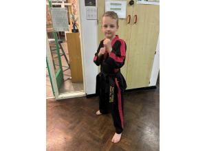 Cookham boy, 9, says achieving black belt in mixed martial arts felt 'like paradise'