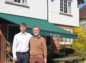 Father and son try to sell shop after eight months