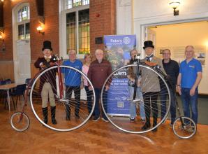 Coffee morning (with cyclists) raises &pound;500 for cancer support charity