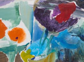 Ivon Hitchens' oil painting