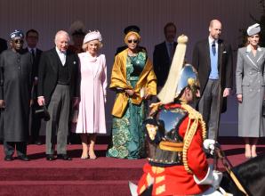 President of Nigeria welcomed to Windsor in landmark state visit