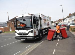 What changes are planned for bin collections in Slough?