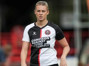 No split loyalties: Katie Vince is out to inspire for Maidenhead United against Ascot