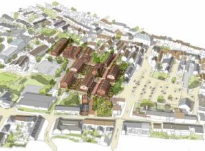 Plans submitted to build 57 homes at pump firm site