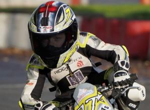 Seven-year-old speedster Theo Tyler chases UK Winter Championship glory