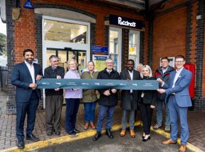 Improved facilities unveiled at Twyford railway station