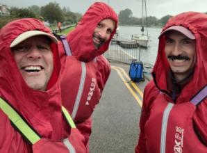 Father paddles with pals in son’s memory