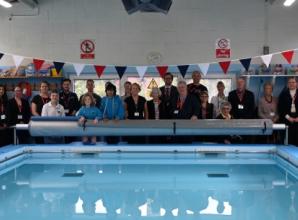 Training pool back open after £40,000 upgrade