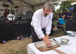 Crowds enjoy food from Michelin-starred restaurants at Bray Village Fete