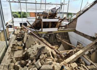 Three seriously injured in house collapse which left homeowner £200k out of pocket