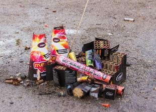 Call for action after stray firework hits woman’s car while driving