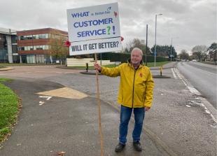 Disgruntled British Gas customer opens up on 18-month protest in Windsor