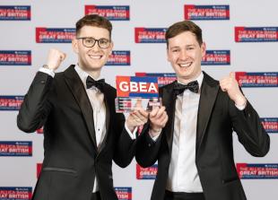 Cox Green twins scoop national award at ‘the Grammys for entrepreneurship’