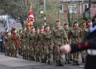 Royal Borough reaccredited with Gold award for support of armed forces
