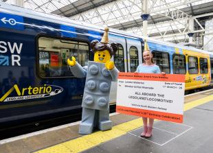 LEGOLAND-themed train unveiled to mark Windsor resort&rsquo;s 30th anniversary