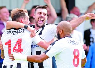 Maidenhead United flashback:  Highlights as terrific Tarpey nets twice and the Magpies fly to historic first National League win