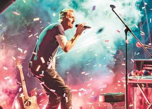 Reading to light up the room and fly the flag for Coldplay