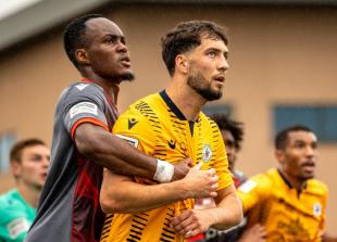Slough Town edge past 10-man Welling to book Bedfont Sports FA Cup tie