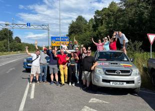 Pickup truck donated by former McLaren F1 team manager aids Ukraine defence efforts