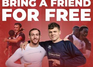 Beat the January blues: Maidenhead United's 'bring-a-friend-for-free' offer