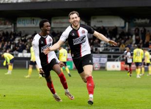 Two goals up but two points dropped: Robinson felt Magpies let Farnborough off the hook