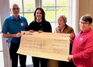 Generous donations help Maidenhead Golf Club raise £17,653 for counselling charity Generous donations help Maidenhead Golf Club raise £17,653 for counselling charity