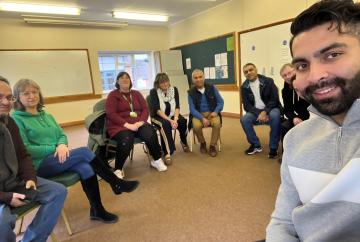 Pilot walk-and-talk for mental wellbeing held at Cox Green Community Centre