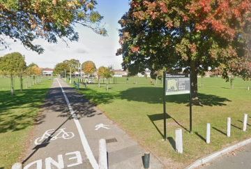 Man charged with raping victim in Slough park at night