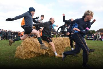 'Record numbers' enjoy festive fun at Cookham Dean Boxing Day Games