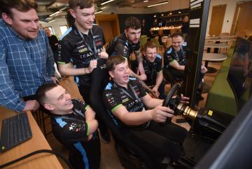 Christopher Ward HQ hosts trailblazing all-disabled racing team in Maidenhead