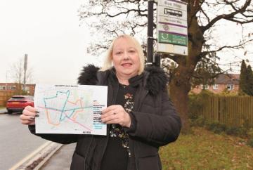 Fears that less physically able in Dedworth will be left behind by proposed bus changes