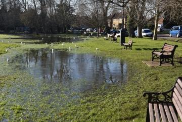 Parish decries lasting Storm Henk floodwater 'problem' in Wraysbury