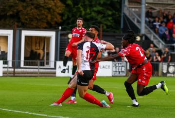 Magpies soar to sixth after stunning 4-0 win at Bath City while Slough Town win thriller