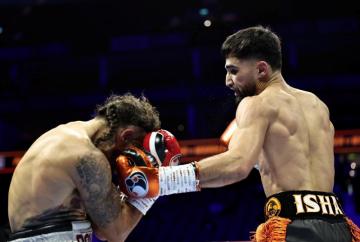 'Shooter' Ishaq fires again: Slough star extends perfect pro record with O2 knockout
