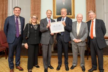 Windsor-based charity receives award from The Prince Philip Trust Fund