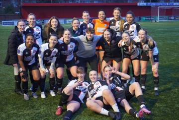 Maidenhead United Women score six at Worthing and soar up to fifth