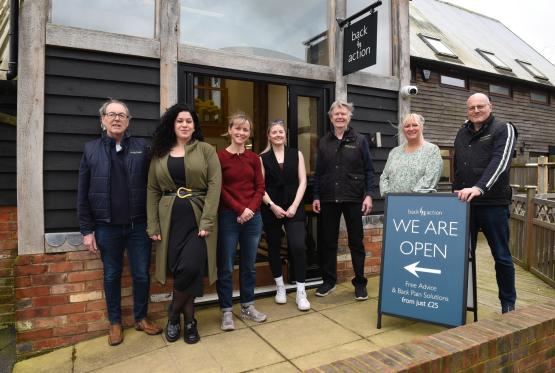 Back in Action: company returns to Cookham with open of 'sensational' new branch