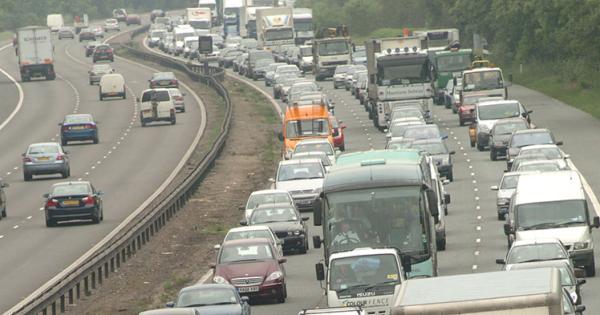 M4 closed for smart motorway works