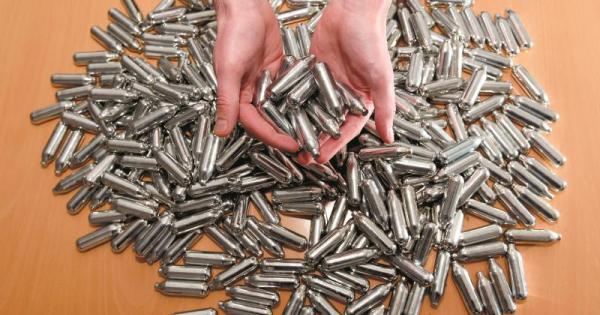 'Hippy Crack' laughing gas canisters found at Riverside