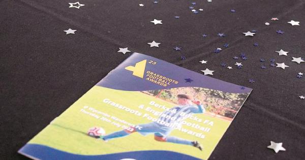 George Dartnell and Jo Hawkins recognised at Berks & Bucks FA's Grassroots Football Awards