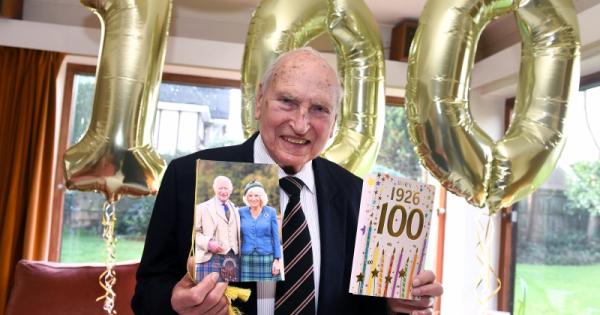 Old Maidonians and Desborough Society president celebrates 100th birthday