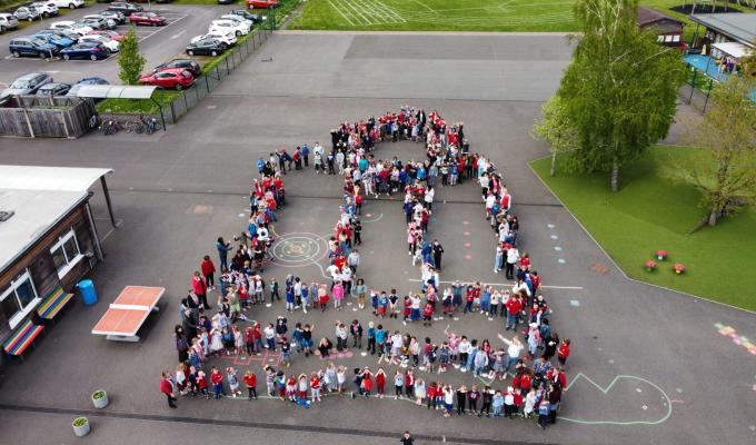 The Colleton primary school gets royal flyover of its own 