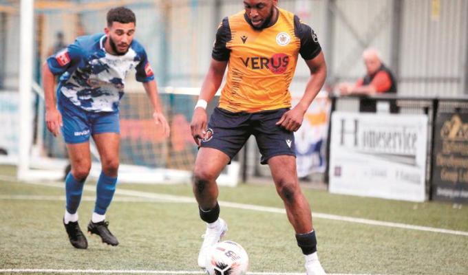 Chris Winton says his short time at Slough Town has been a 'whirlwind'