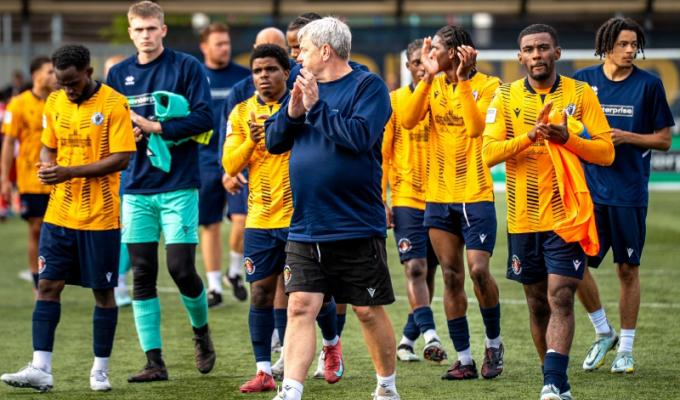 Davies hopes team-building reset sparks Slough Town revival after FA Cup heartbreak